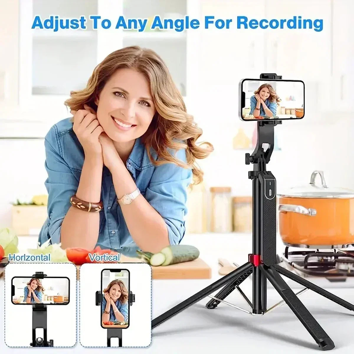 Portable camera tripod