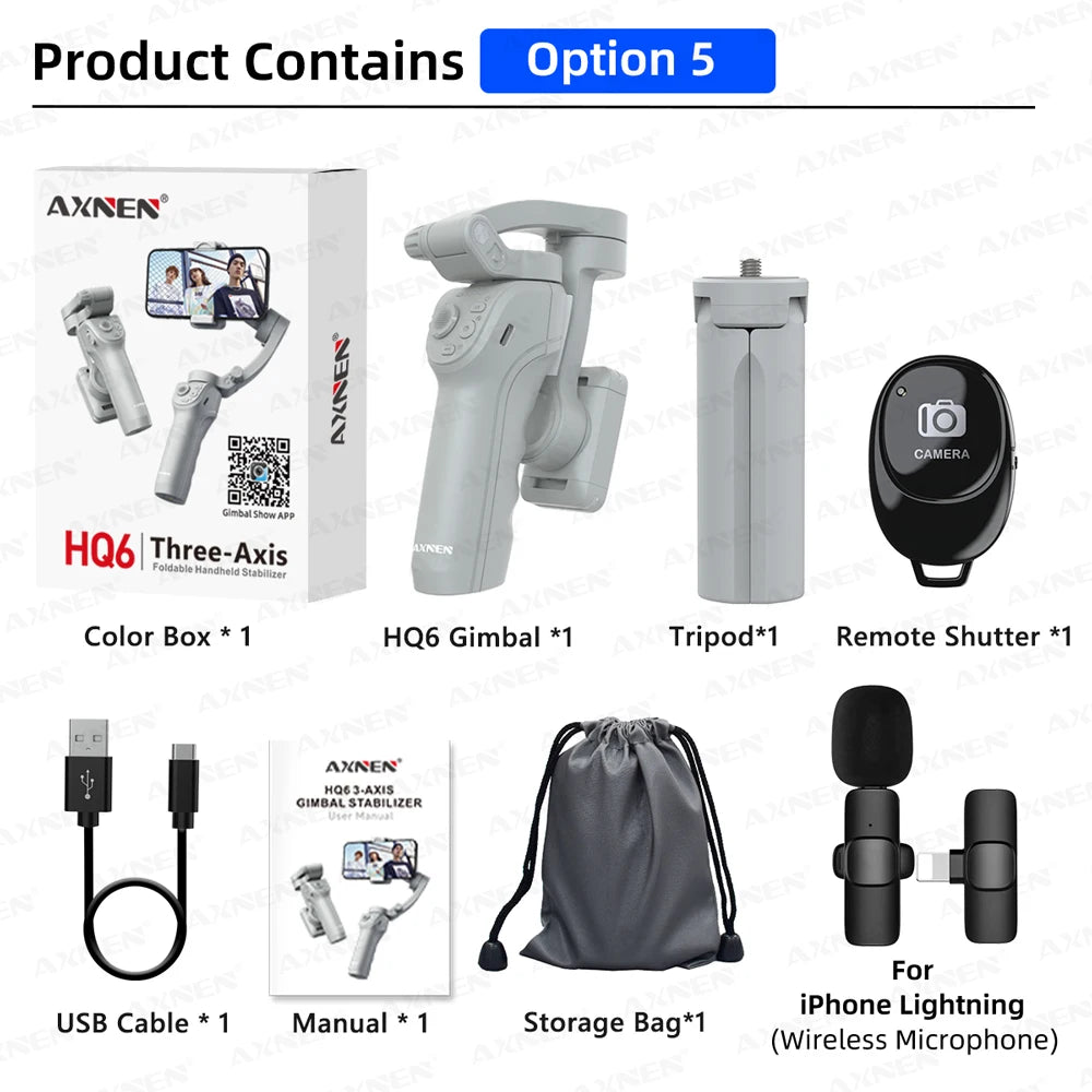 Handheld Gimbal Stabilizer