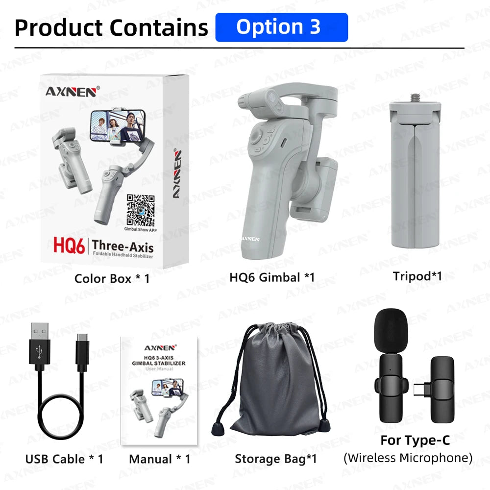 Handheld Gimbal Stabilizer