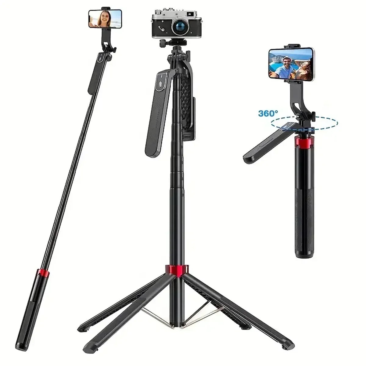 Portable camera tripod
