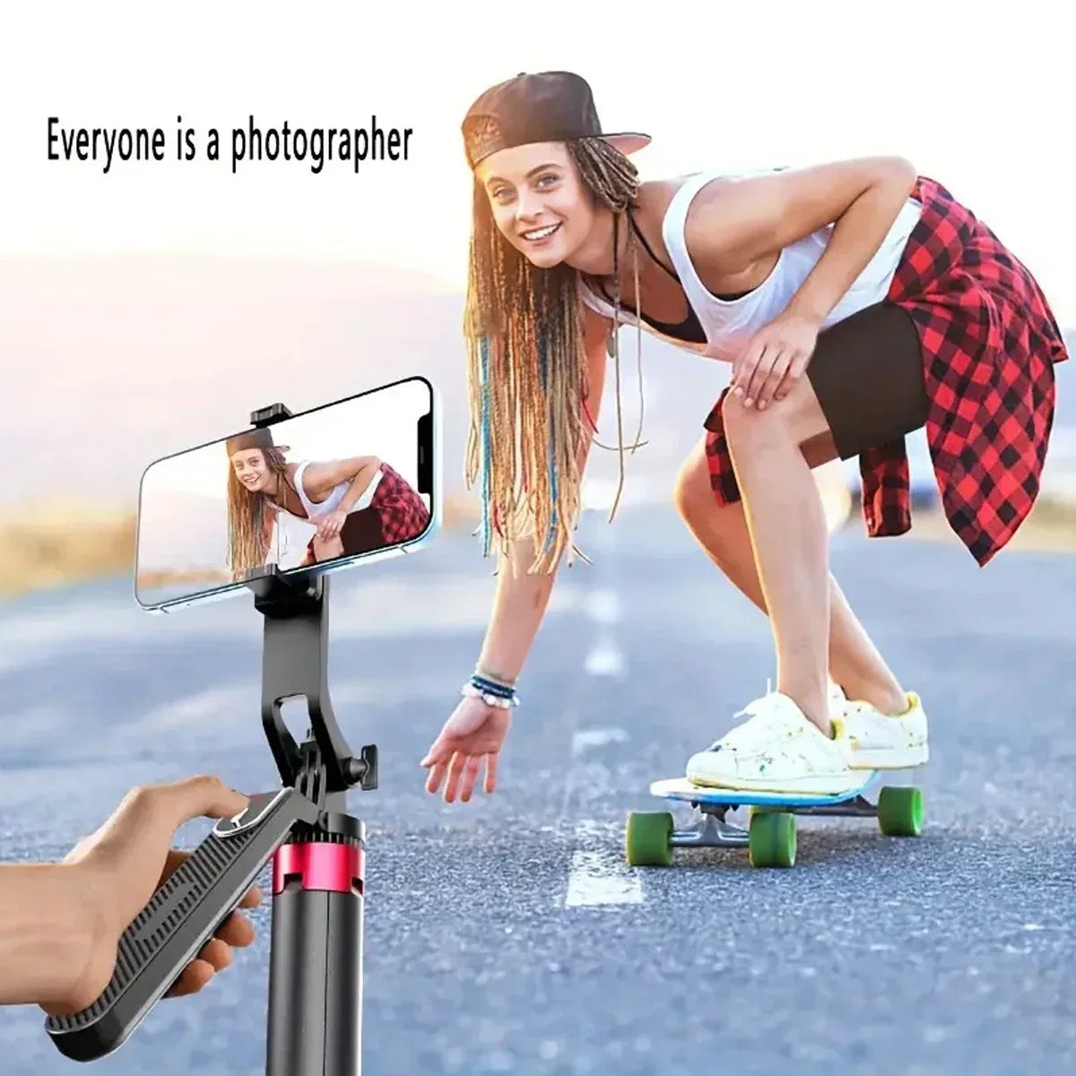 Portable camera tripod
